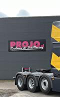 Projo reclame en belettering